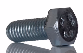 Bright Zinc Plated Zinc Plated Steel, Hex Bolt, M8 x 20mm