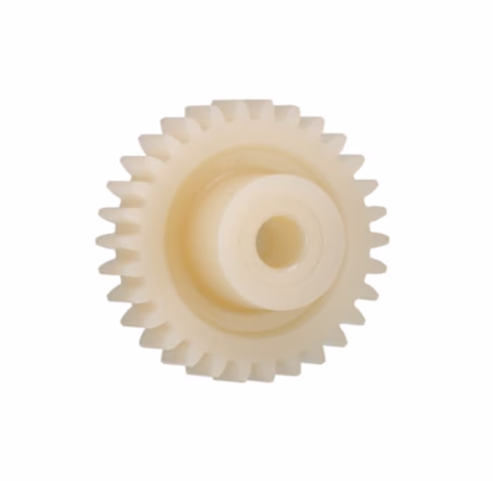 Igus Iguform S270 35 Teeth Spur Gear, 0.5 Module, 4mm Bore Diam, 17.5mm Pitch Diam, 12mm Hub Diam