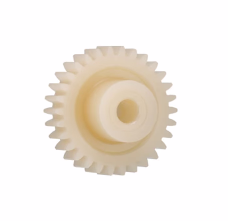 Igus Iguform S270 40 Teeth Spur Gear, 0.7 Module, 6mm Bore Diam, 28mm Pitch Diam, 15mm Hub Diam