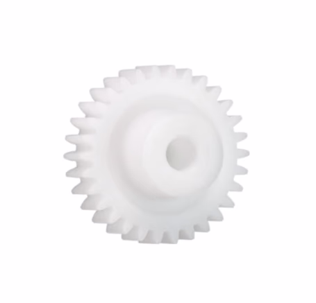 Igus Iguform S270 20 Teeth Spur Gear, 0.7 Module, 4mm Bore Diam, 14mm Pitch Diam, 9mm Hub Diam