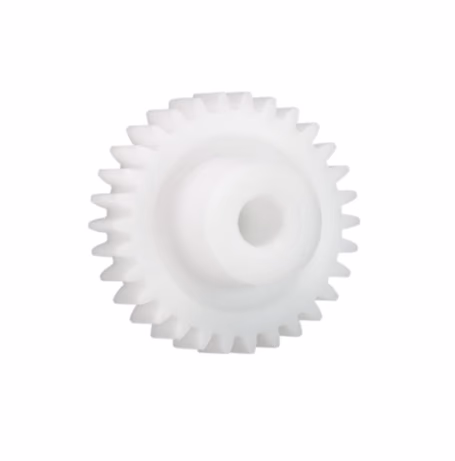 Igus Iguform S270 25 Teeth Spur Gear, 3 Module, 14mm Bore Diam, 75mm Pitch Diam, 28mm Hub Diam