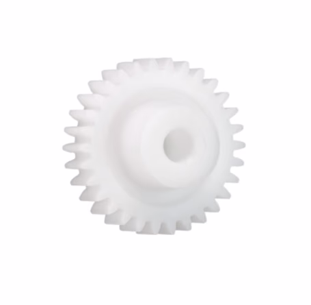 Igus Iguform S270 65 Teeth Spur Gear, 3 Module, 20mm Bore Diam, 195mm Pitch Diam, 40mm Hub Diam