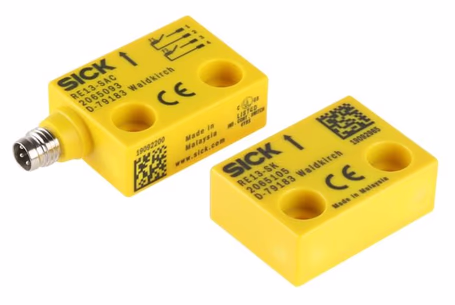 Sick RE13 Series Magnetic Non-Contact Safety Switch, 30V dc, Plastic Housing, 2NO, M8