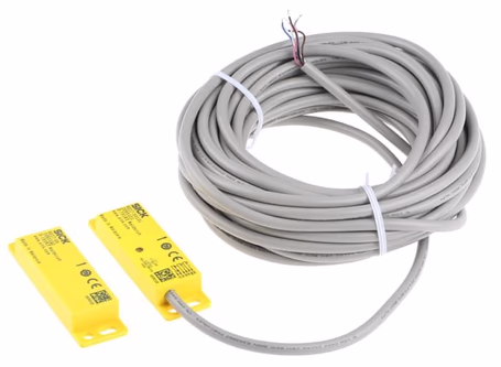 Sick RE27 Series Magnetic Non-Contact Safety Switch, 30V dc, Plastic Housing, 3NO, M12