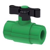 PPR Ball Valve With Butterfly Lever